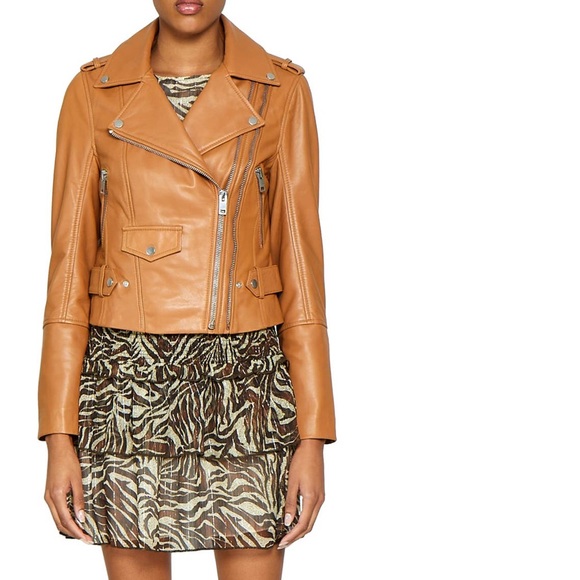 Walter Baker Leather Moto Jacket - Picture 9 of 9